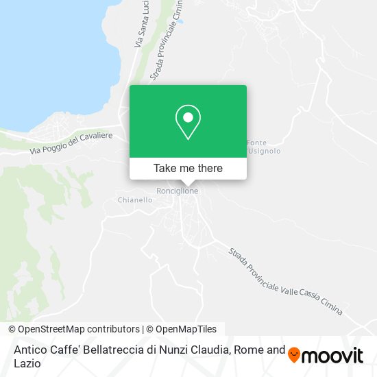 Antico Caffe' Bellatreccia di Nunzi Claudia map