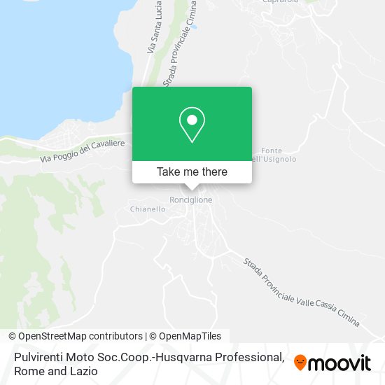 Pulvirenti Moto Soc.Coop.-Husqvarna Professional map