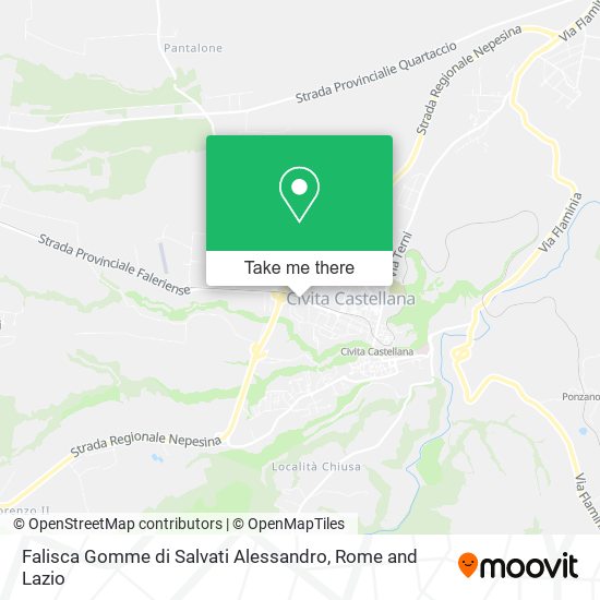 Falisca Gomme di Salvati Alessandro map