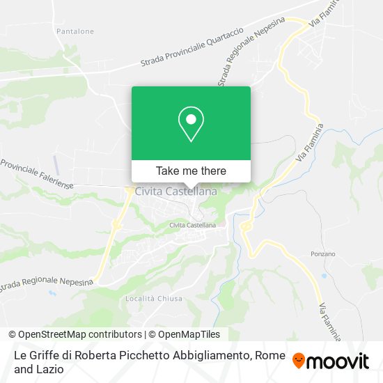 Le Griffe di Roberta Picchetto Abbigliamento map