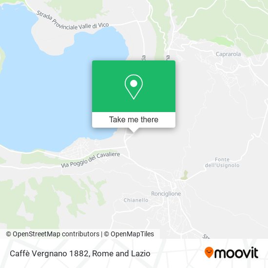 Caffè Vergnano 1882 map