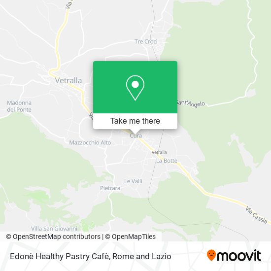 Edonè Healthy Pastry Cafè map