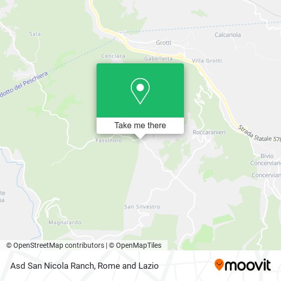 Asd San Nicola Ranch map