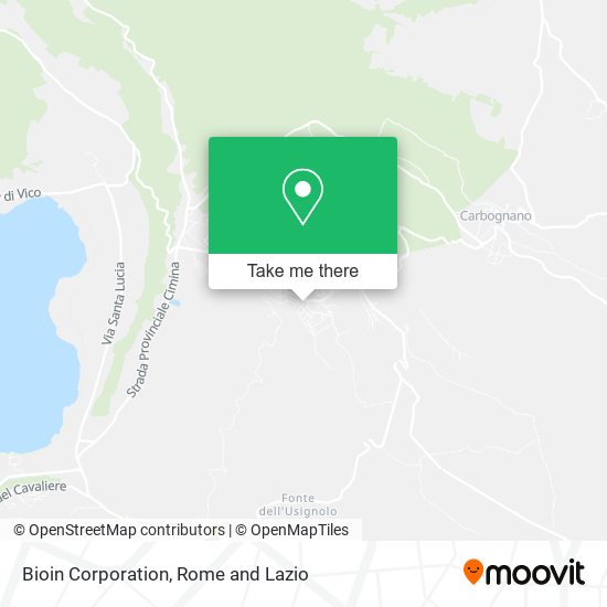 Bioin Corporation map