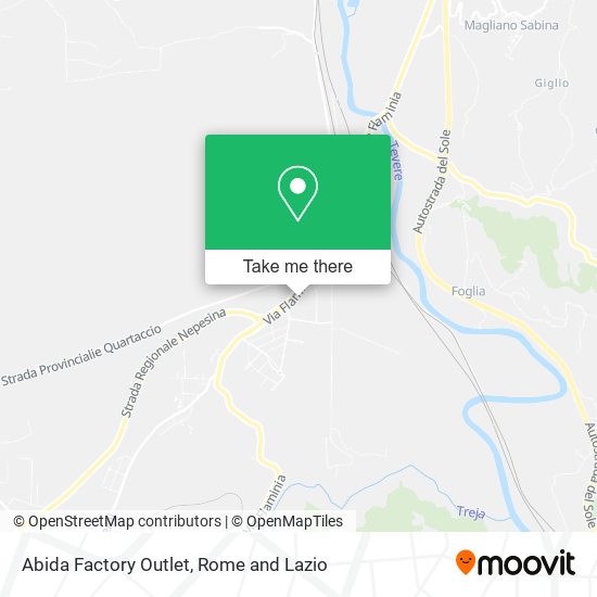 Abida Factory Outlet map