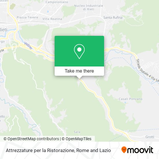 Attrezzature per la Ristorazione map
