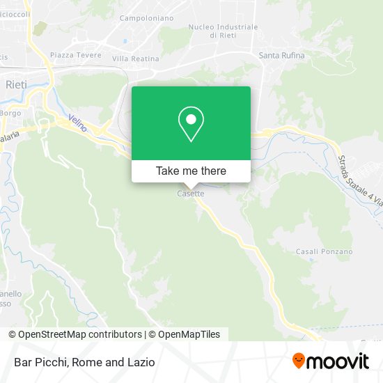 Bar Picchi map