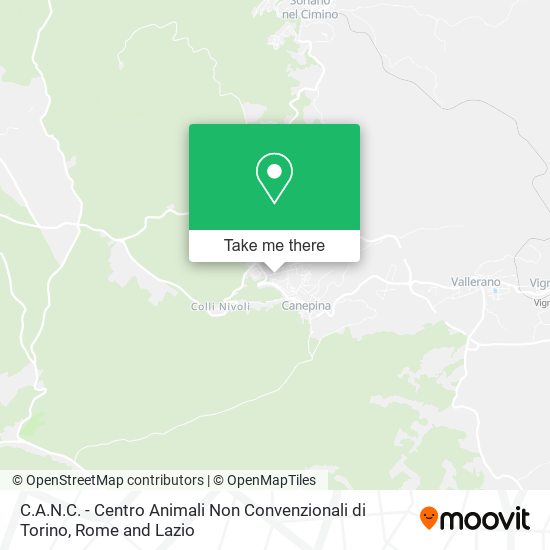 C.A.N.C. - Centro Animali Non Convenzionali di Torino map