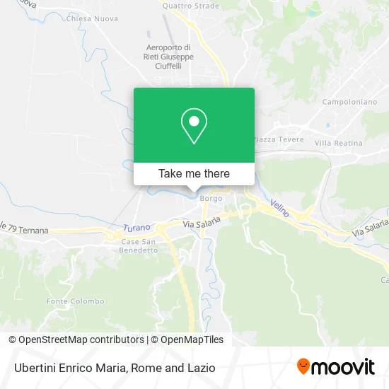 Ubertini Enrico Maria map