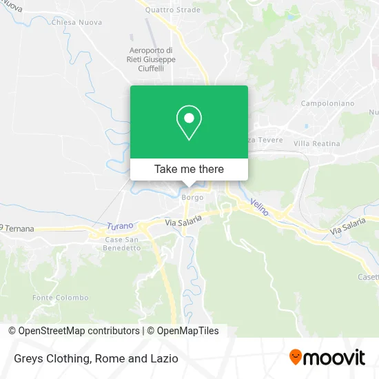 Greys Clothing map