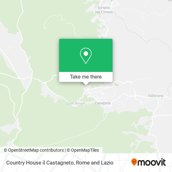 Country House il Castagneto map
