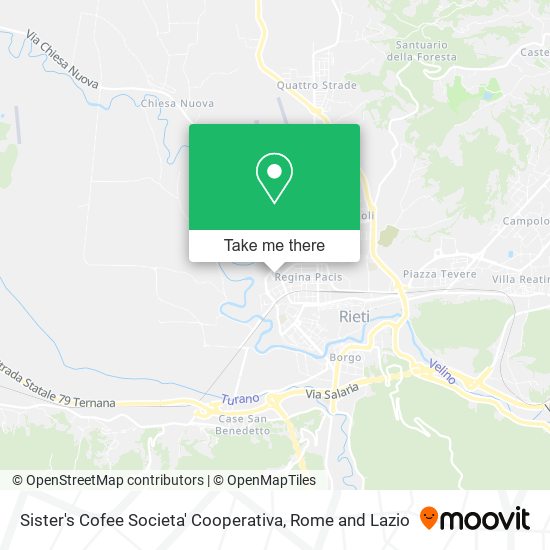 Sister's Cofee Societa' Cooperativa map