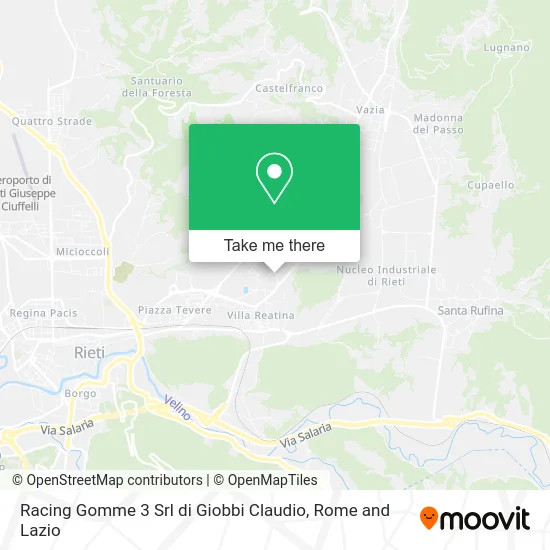 Racing Gomme 3 Srl di Giobbi Claudio map