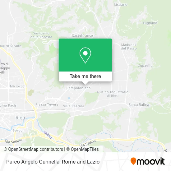 Parco Angelo Gunnella map