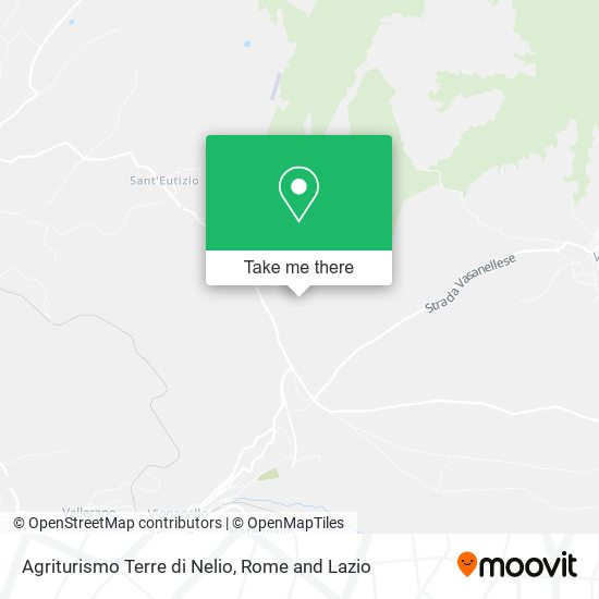 Agriturismo Terre di Nelio map