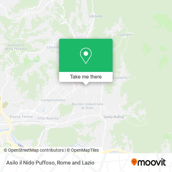 Asilo il Nido Puffoso map