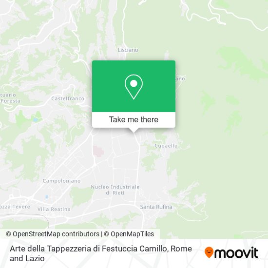 Arte della Tappezzeria di Festuccia Camillo map