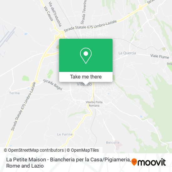 La Petite Maison - Biancheria per la Casa / Pigiameria map