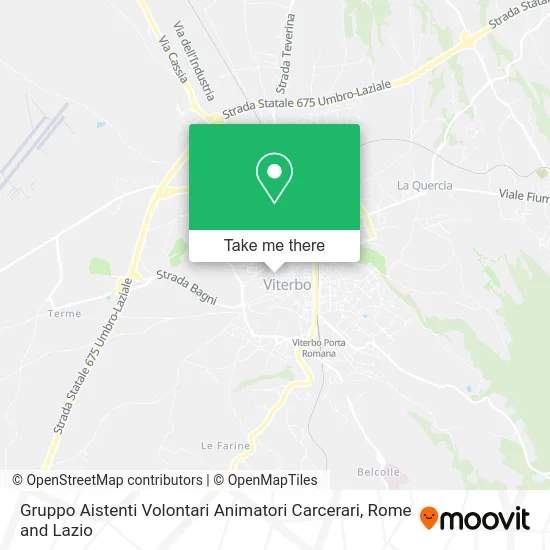 Volunteer Assistants Group for Prison Animators map