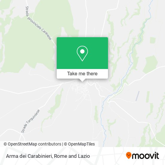 Arma dei Carabinieri map