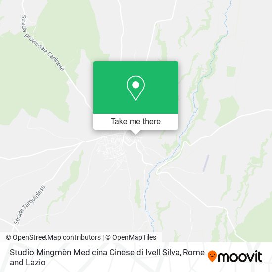 Studio Mingmèn Medicina Cinese di Ivell Silva map