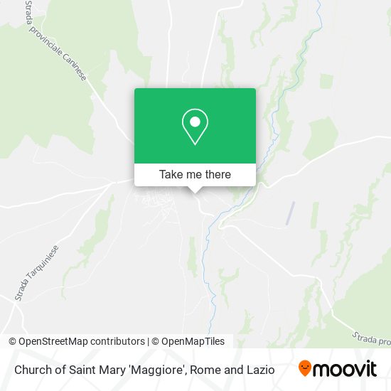 Church of Saint Mary 'Maggiore' map