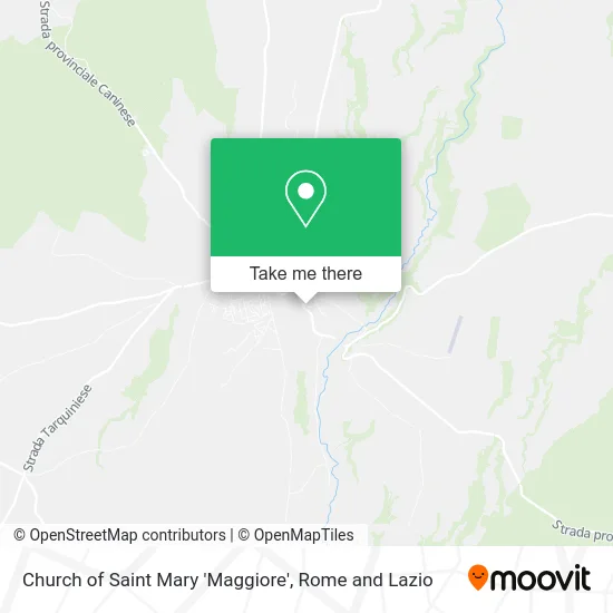 Church of Saint Mary Maggiore map