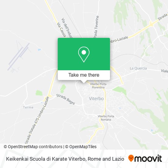 Keikenkai Scuola di Karate Viterbo map