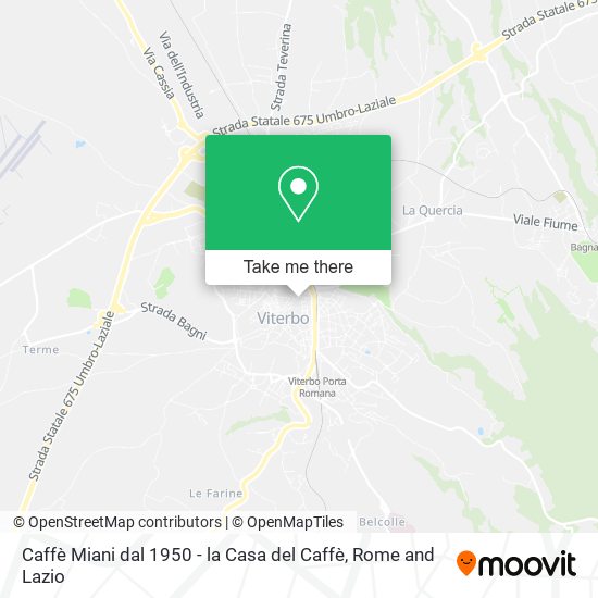 Caffè Miani dal 1950 - la Casa del Caffè map