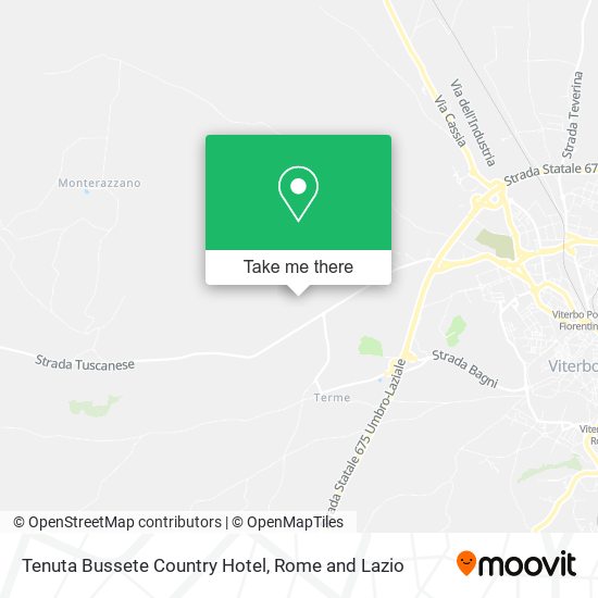 Tenuta Bussete Country Hotel map