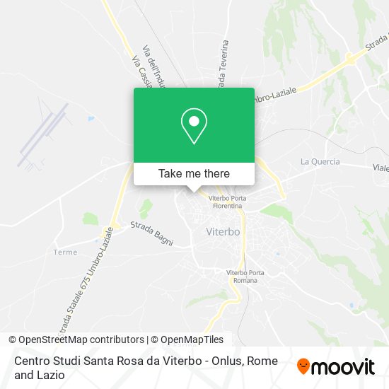 Centro Studi Santa Rosa da Viterbo - Onlus map