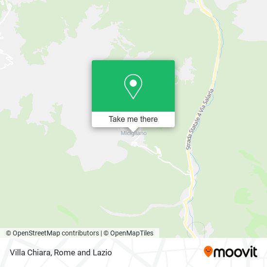 Villa Chiara map