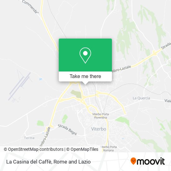 La Casina del Caffè map