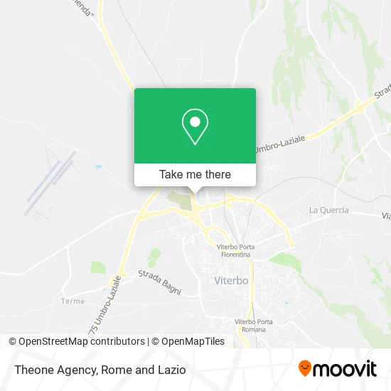 Theone Agency map