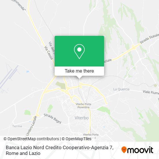 Banca Lazio Nord Credito Cooperativo-Agenzia 7 map
