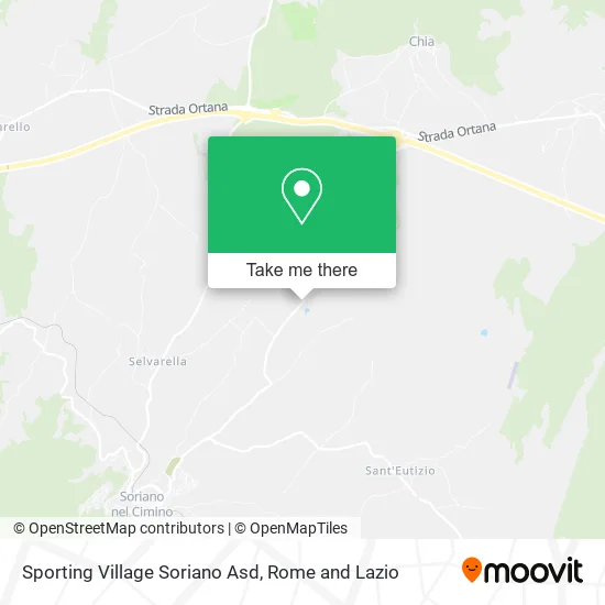 Sporting Village Soriano Asd map