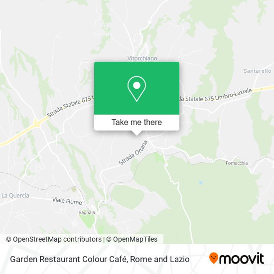 Garden Restaurant Colour Café map