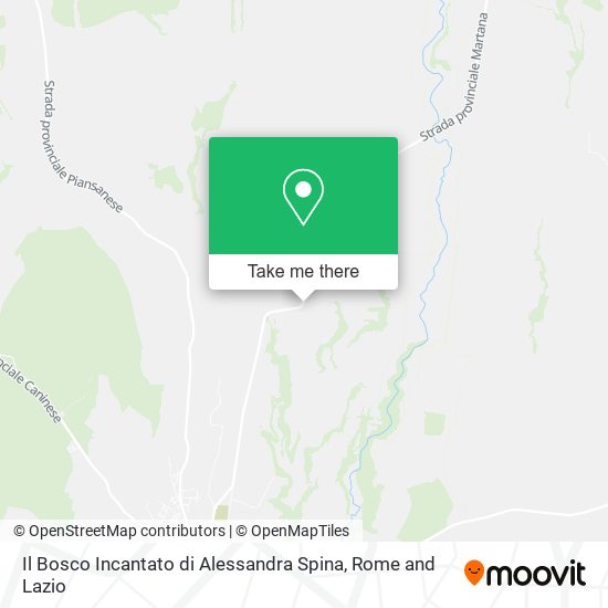 Il Bosco Incantato di Alessandra Spina map