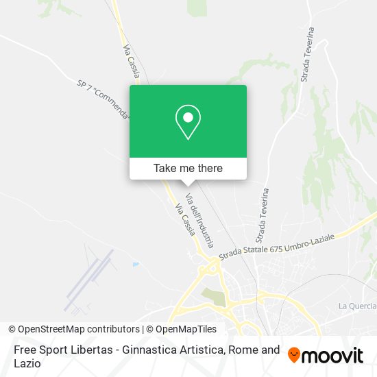 Free Sport Libertas - Ginnastica Artistica map