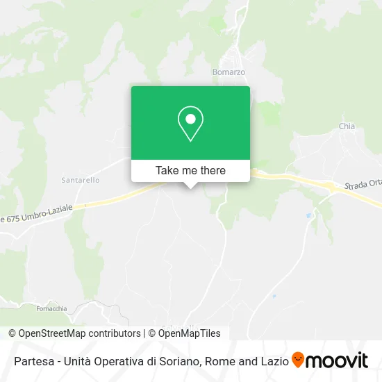 Partesa - Operational Unit of Soriano map