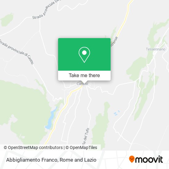Abbigliamento Franco map
