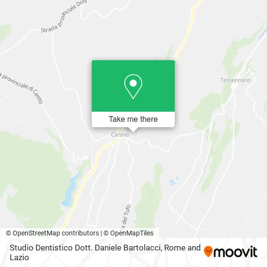Dental Studio Dr. Daniele Bartolacci map