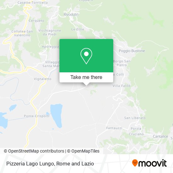 Pizzeria Lago Lungo map
