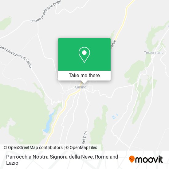 Parrocchia Nostra Signora della Neve map