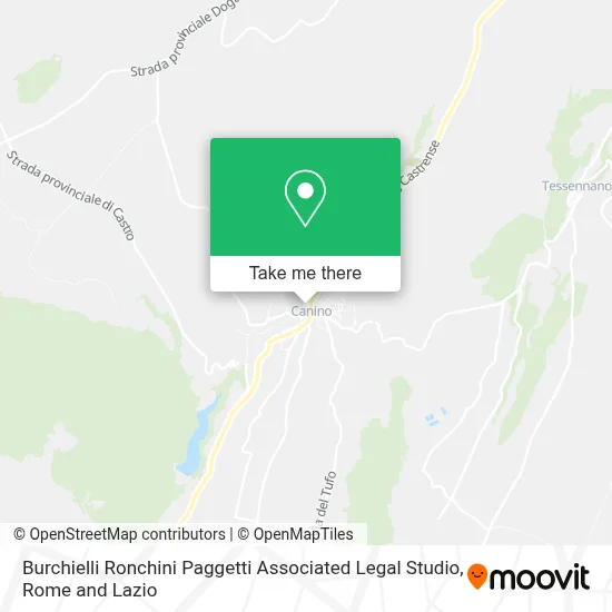 Burchielli Ronchini Paggetti Associated Legal Studio map