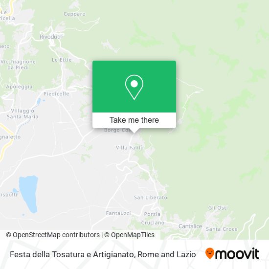 Festa della Tosatura e Artigianato map