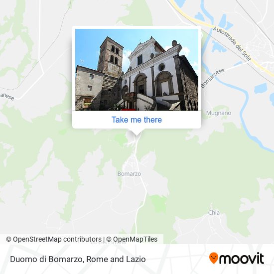 Duomo di Bomarzo map