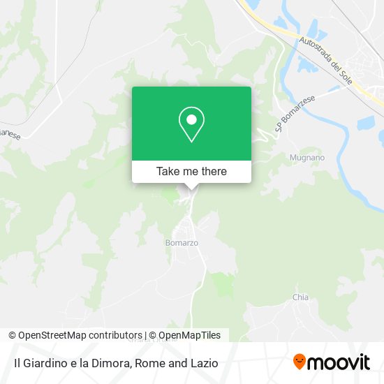 Il Giardino e la Dimora map