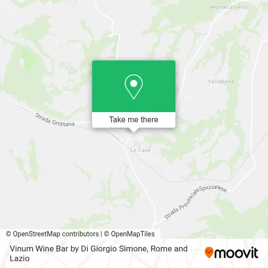 Vinum Wine Bar by Di Giorgio Simone map
