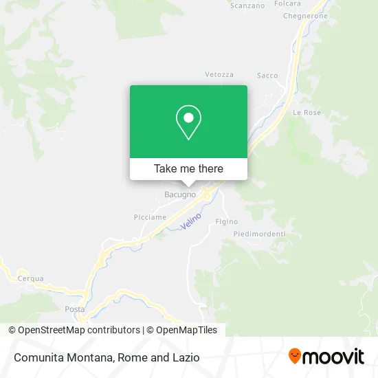 Mountain Community map